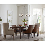 Progress Lighting Debut 9-Light Brushed Nickel Farmhouse Chandelier