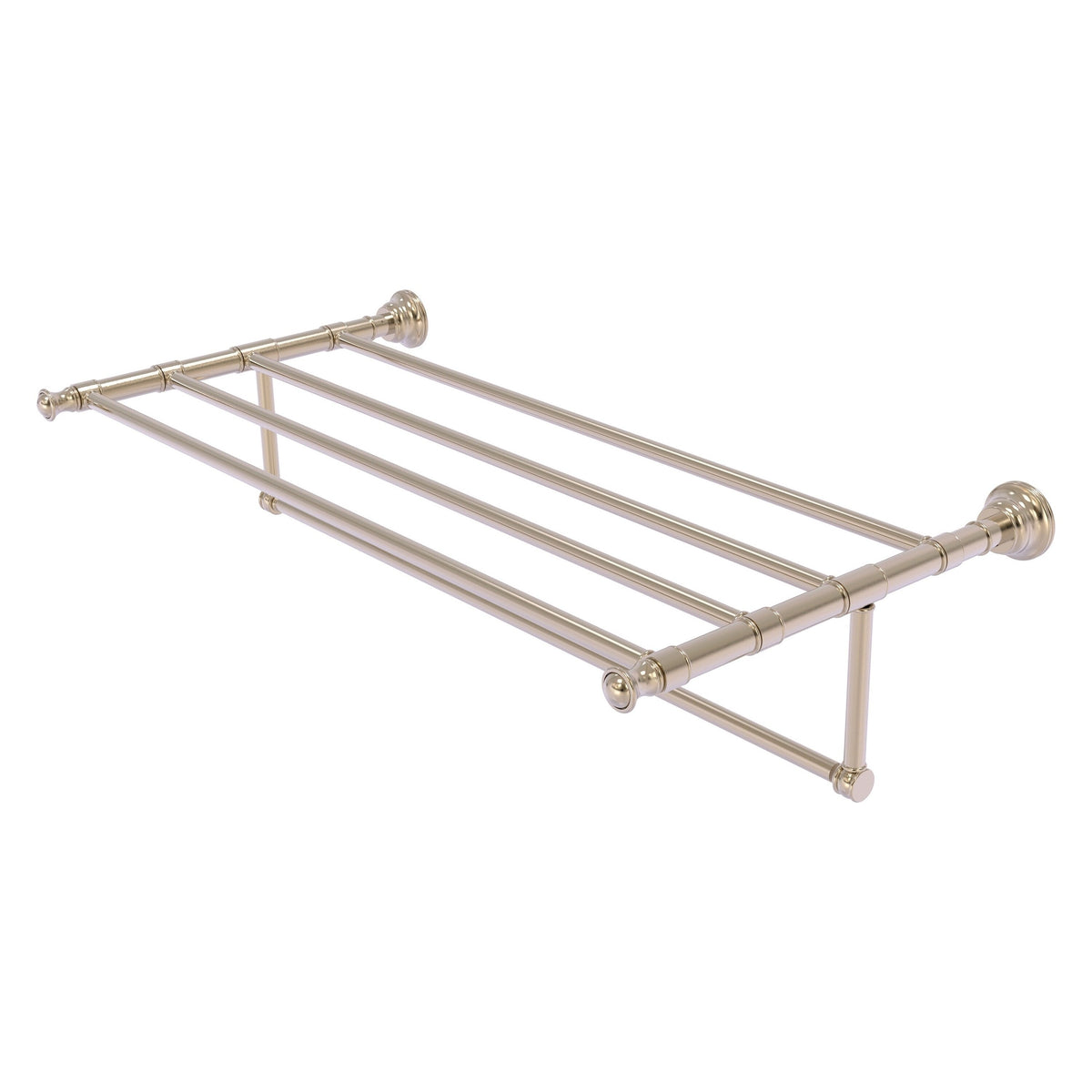 Allied Brass Carolina Collection 36-in Towel Shelf in Antique Pewter
