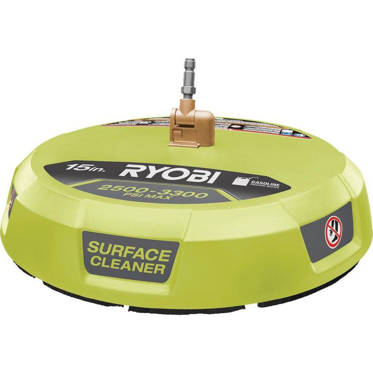 RYOBI 3300 PSI 2.3 GPM Honda GCV190 Gas Pressure Washer with Idle Down and 15 in. Surface Cleaner