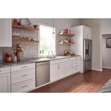 Peerless Chrome 2-Handle Deck-Mount High-Arc Handle Kitchen Faucet (Deck Plate Included)