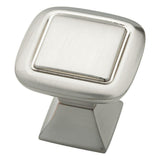 Southampton 1-1/4 in. (32mm) Bronze with Copper Highlights Double Square Cabinet Knob - Super Arbor