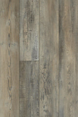 Shaw (Sample) Parallax HD Plus Timeless Gray Wood Look 20-mil Waterproof Interlocking or Glue Down Luxury Vinyl Plank