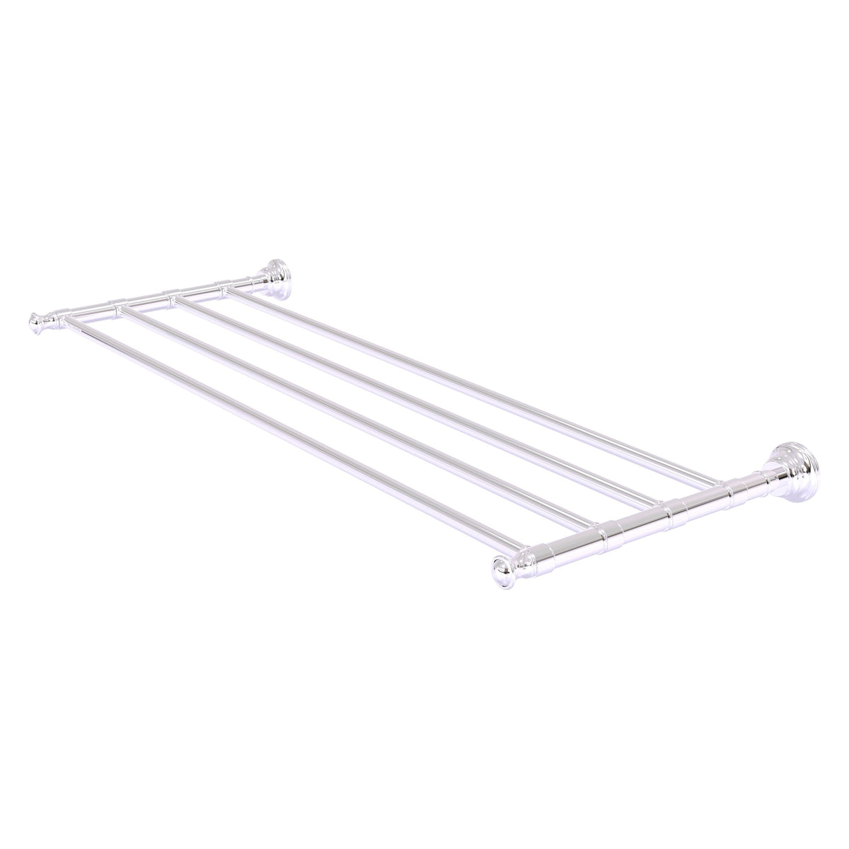 Allied Brass Carolina Collection 30-in Towel Shelf in Polished Chrome