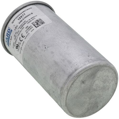 Heil Quaker (ICP) 1172094 capacitor - side view (Product Type: Capacitor; Voltage: 440v)