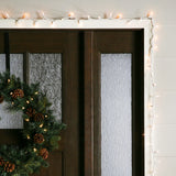 GE String A Long 100-Count 20.6-ft Clear White Incandescent Plug-In Christmas String Lights