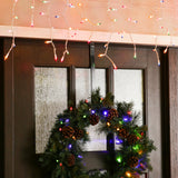 GE String-A-Long 300-Count Constant Multicolor Mini Incandescent Plug-In Christmas Icicle Lights