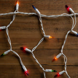GE String-A-Long 300-Count Constant Multicolor Mini Incandescent Plug-In Christmas Icicle Lights