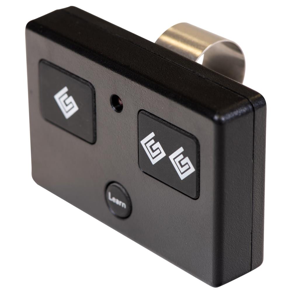Ghost Controls Standard 3 Button Transmitter - Long Range Remote for Driveway Gate Opener - Battery Included - Control up to 2 Gate Systems