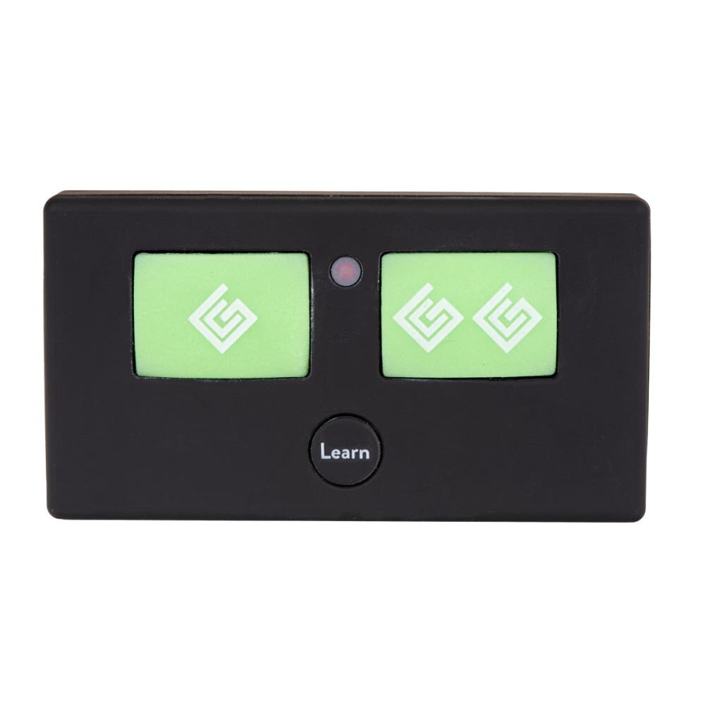 Ghost Controls Water Resistant Long Distance 3-Button Gate Opener Transmitter with 1000 ft Range and Mounting Bracket