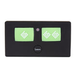 Ghost Controls Water Resistant Long Distance 3-Button Gate Opener Transmitter with 1000 ft Range and Mounting Bracket