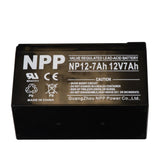 Ghost Controls 12-Volt Replacement Battery for Driveway Gate Opener - Sealed Spill-Proof, 3-5 Year Life Expectancy