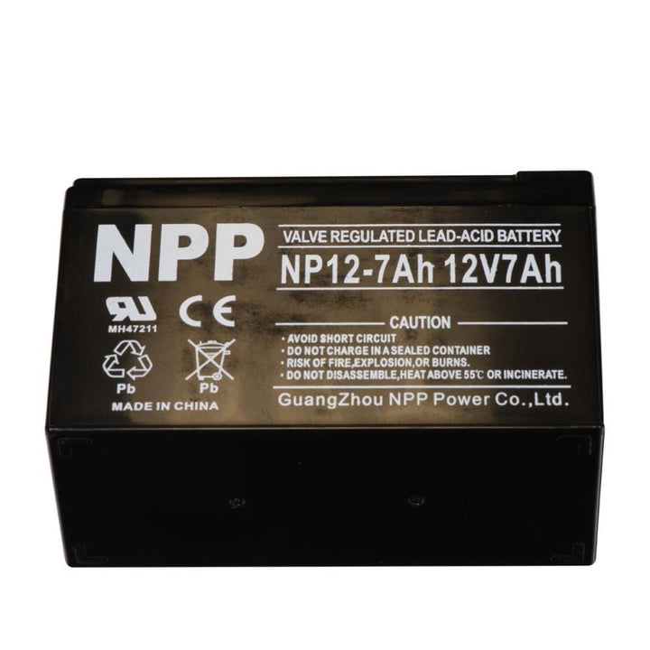 Ghost Controls 12-Volt Replacement Battery for Driveway Gate Opener - Sealed Spill-Proof, 3-5 Year Life Expectancy