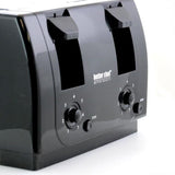 Better Chef 4-Slice Black 100-Watt Toaster