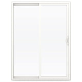 JELD-WEN 60-in x 80-in Vinyl Sliding, Universal reversible – product-only view
