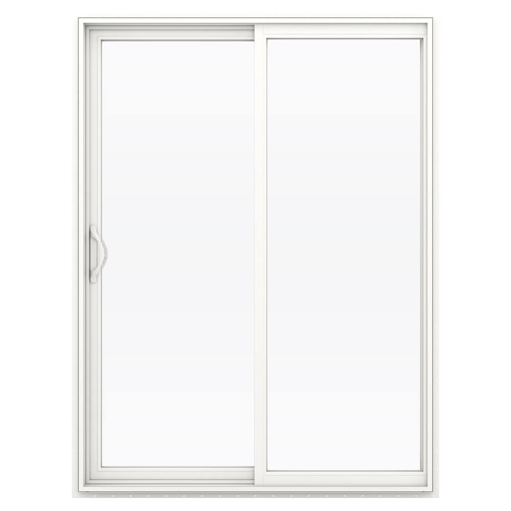JELD-WEN 72-in x 80-in Vinyl Sliding, Right-hand sliding – primary product view