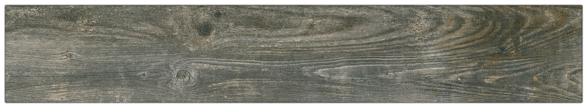 Style Selections Kaden Reclaimed 6-in x 36-in Porcelain Wood Look Floor Tile