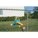 Everbilt 2-3/8 in. Dia x 8 ft. 15-Gauge Galvanized Steel Chain Link Fence Corner Post