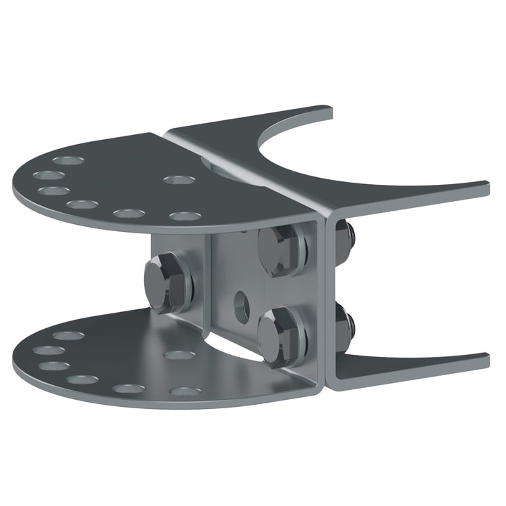 Ghost Controls Steel Post Adaptor for Driveway Gate Opener - Easy Installation on 3-in Round Steel Posts