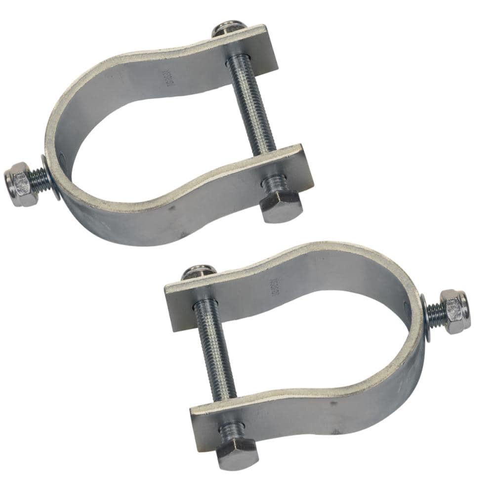 Ghost Controls Tube Gate Bracket Kit - Easy Installation for Single or Dual Gate Operator Arms - Attaches to Round Tubular Gates - No Drilling Required