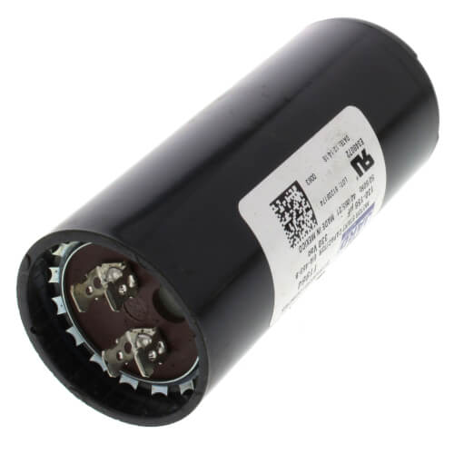 Jard 11964 capacitor - detail view (Voltage: 330v; MFD: 130-156)