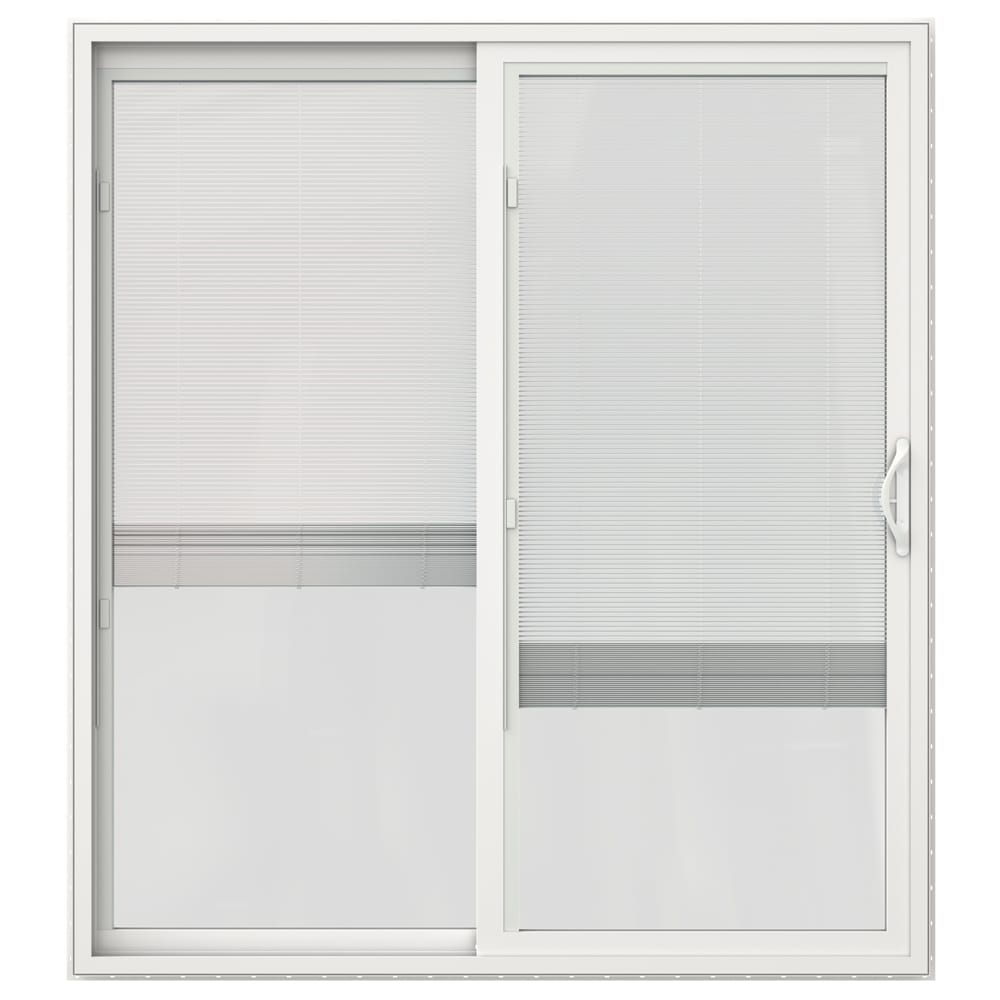 JELD-WEN 60-in x 80-in Vinyl Sliding, Left-hand sliding – additional view 2