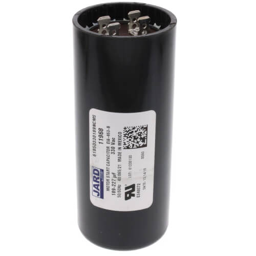 Jard 11968 capacitor - front view (Type: Capacitor; Voltage: 330v)