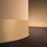 Flexco 2.5-in Honey Vinyl Floor Base, 120-ft Coil