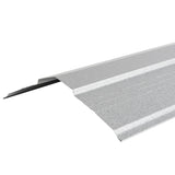 Metal Sales Universal Ridge 14-in x 126-in Galvalume 29-Gauge Steel Roof Panel Ridge Cap