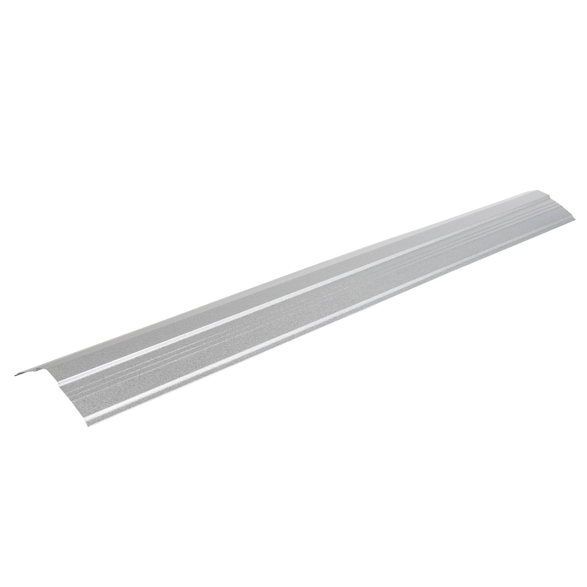 Metal Sales Universal Ridge 14-in x 126-in Galvalume 29-Gauge Steel Roof Panel Ridge Cap