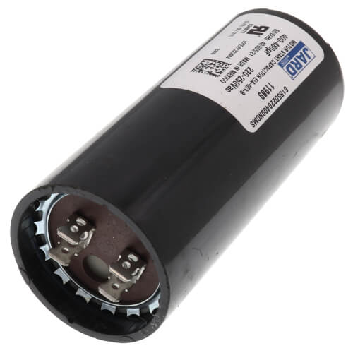 Jard 11989 capacitor - detail view (Type: Capacitor; Voltage: 220/250V)