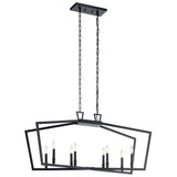 Kichler Abbotswell 8-Light Black Traditional Chandelier