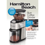 16 oz Stainless Steel Burr Coffee Grinder