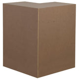 Easthaven Shaker Assembled 27.7 in. x 34.5 in. x 27.7 in. Frameless Lazy Susan Corner Base Cabinet in Unfinished Beech - Super Arbor