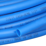 1/2 in. x 100 ft. Coil Blue PEx Pipe and 10-Pack 1/2 in. Talon Clamps - Super Arbor
