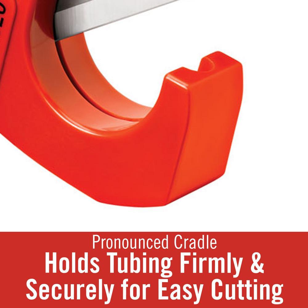 1/8 in. to 1-5/8 in. PC-1250 Single Stroke Plastic Pipe Cutter - Super Arbor
