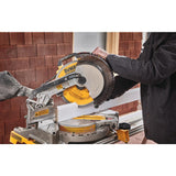 15 Amp Corded 10 in. Compound Single Bevel Miter Saw - Super Arbor