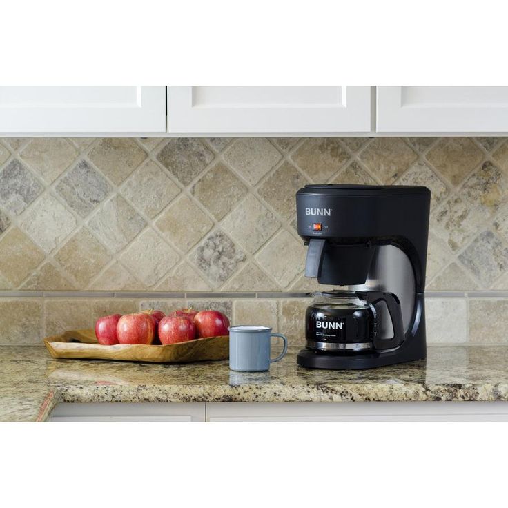 BUNN Speed Brew 10-Cup Black Residential Drip Coffee Maker