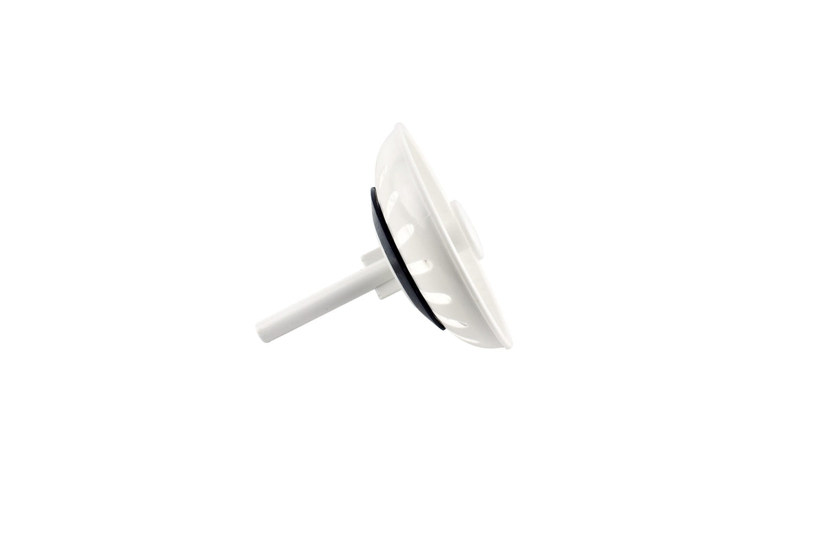 Keeney 3.5-in White Plastic Rust-Resistant Kitchen Sink Strainer Basket, 4.5-in Diameter (Model K1442WH)