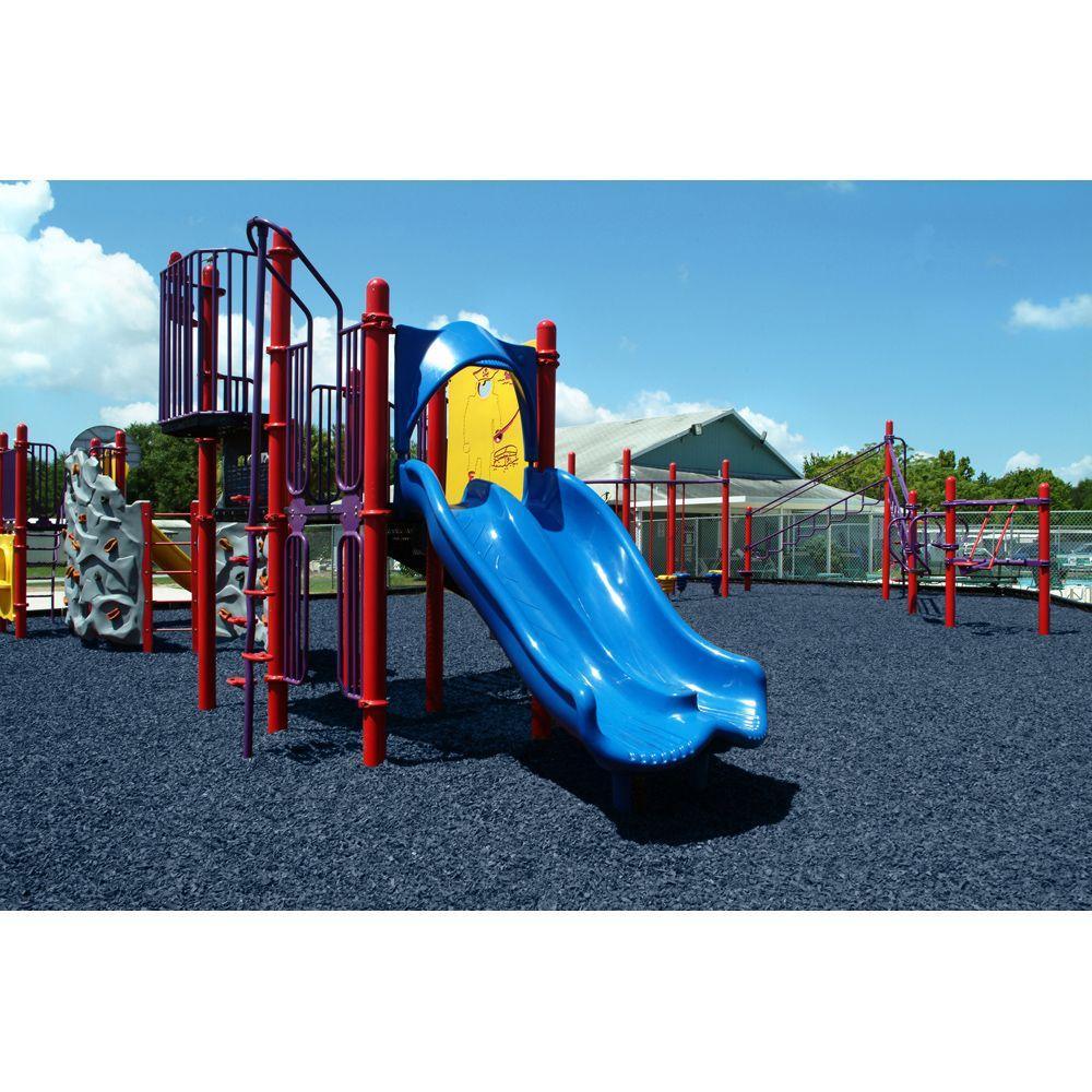 76.9 cu. ft. Blue Rubber Mulch - Super Arbor