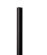 Deckorators 3/4-in x 26-in Black Aluminum Round Deck Baluster (10-Pack)
