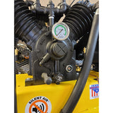 Industrial Series 80 Gal. 7.5 HP 1-Phase Silent Air Electric Air Compressor with Pressure Lubricated Pump - Super Arbor