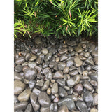 Rain Forest 1 in. to 3 in., 2200lb. Grey Caribbean River Pebbles Super Sack - Super Arbor