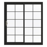 JELD-WEN 72-in x 80-in Vinyl Sliding, Left-hand sliding – primary product view