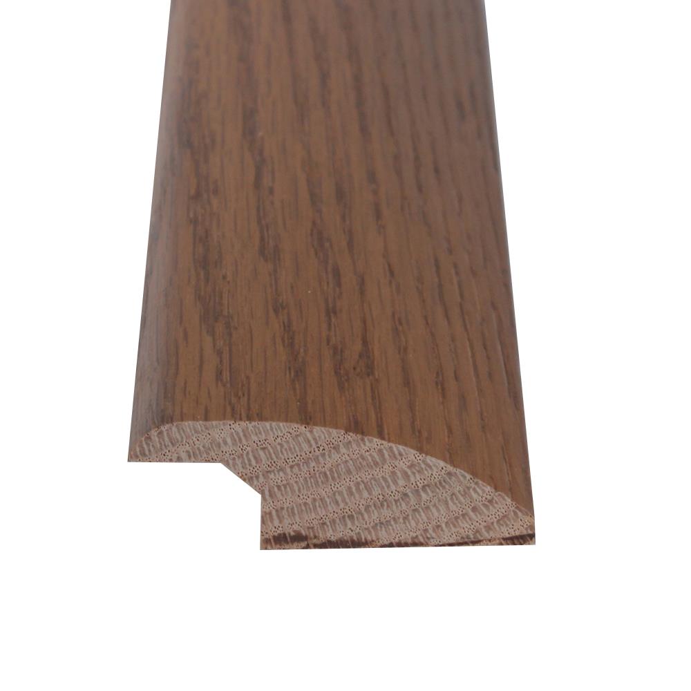 Flexco Saddle 0.75-in T x 2.125-in W x 78-in L Solid Wood Reducer