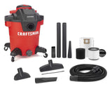 CRAFTSMAN 12-Gallon 6-HP Portable Wet/Dry Shop Vacuum with Detachable Blower