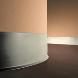 Flexco 2.5-in x 4-ft Light Gray Vinyl Wall Base, 0.08-in Thick