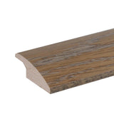 Flexco Silver Gray 0.625-in T x 2-in W x 78-in L Solid Wood Reducer
