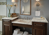 Delta Stainless Cross Bathroom Sink Faucet Handles (2-Pack) – Cassidy Collection
