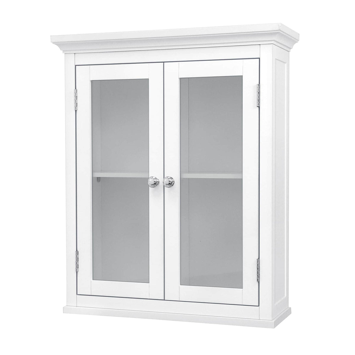 Teamson Home Madison 20-in x 24-in x 7-in White Bathroom Wall Cabinet