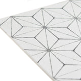 FloorPops White 2.76-mil x 12-in W x 12-in L Water Resistant Peel and Stick Vinyl Tile Flooring, 10-sq ft Carton